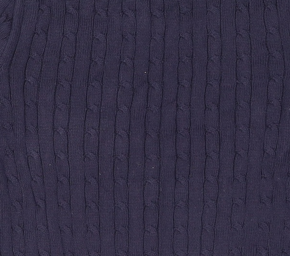 예일(YALE) [100% COTTON] 우먼즈 헤리티지 댄 케이블 니트 네이비 M