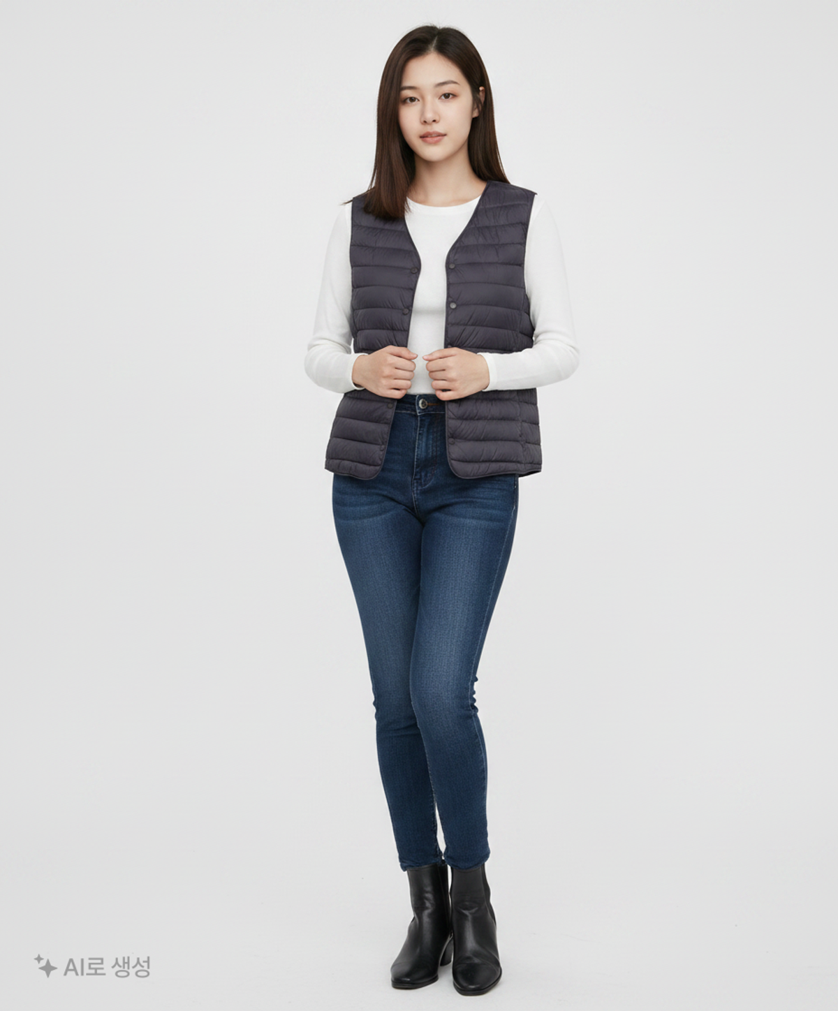 무신사 스탠다드(MUSINSA STANDARD) 패딩 베스트 M