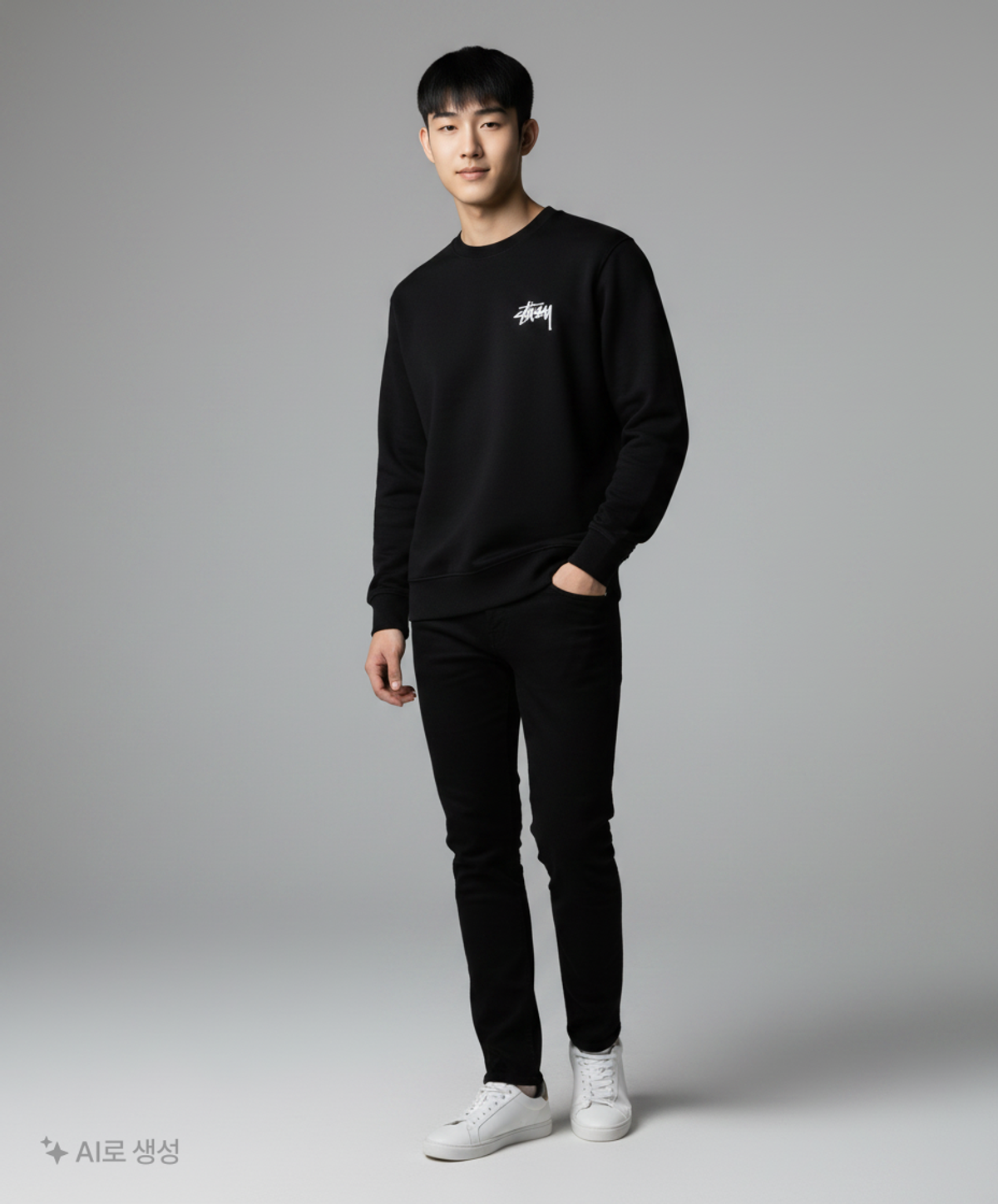 스투시(STUSSY) 맨투맨/스웨트셔츠 L