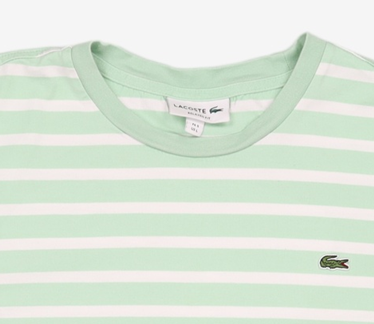 라코스테(LACOSTE) 남성 스트라이프 반팔 티셔츠 TH461E-51G TTF L