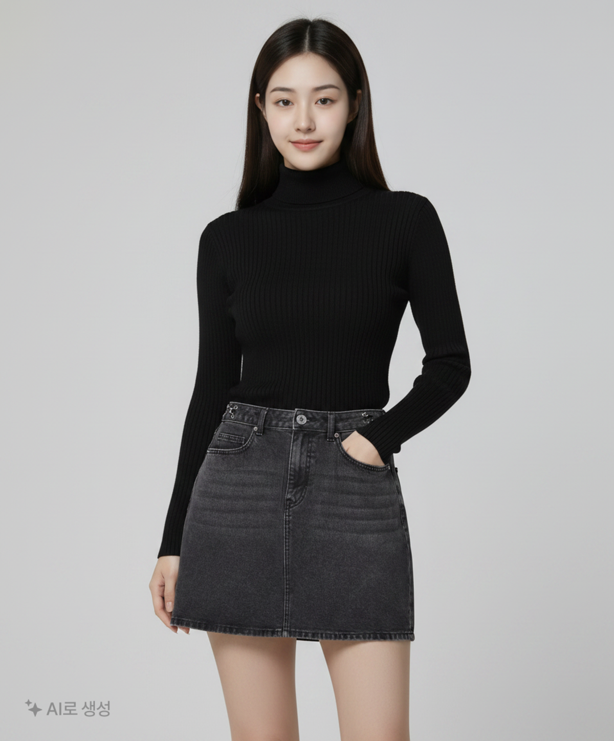무신사 스탠다드(MUSINSA STANDARD) 미니스커트 L