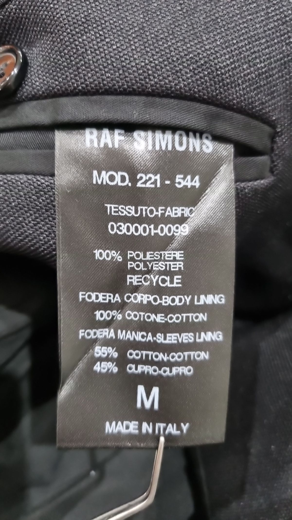 라프시몬스(RAF SIMONS) 슈트/블레이저 재킷 M