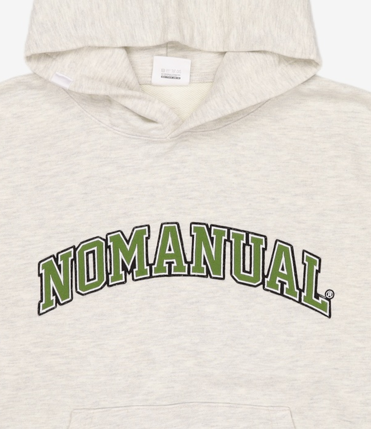 노매뉴얼(NOMANUAL) 후드 티셔츠 90
