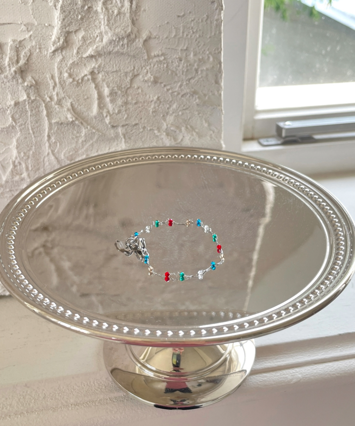 판타스틱 플래닛(FANTASTIC PLANET) color crystal dot bracelet