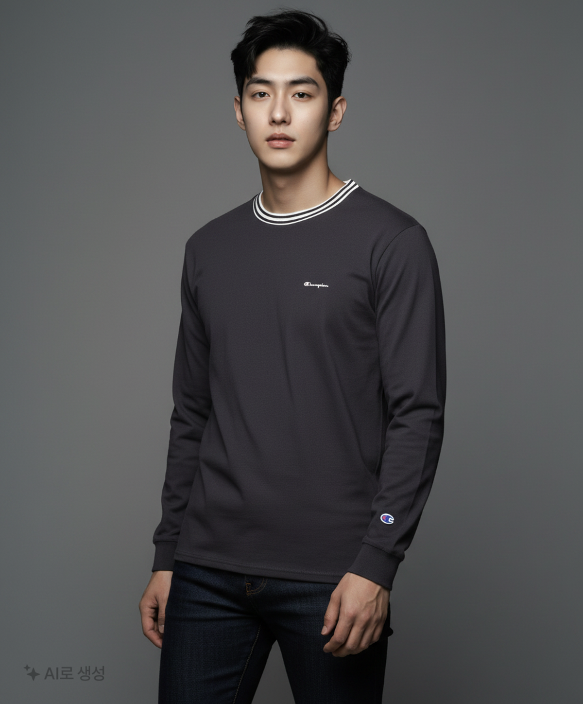 챔피온(CHAMPION) 긴소매 티셔츠 M