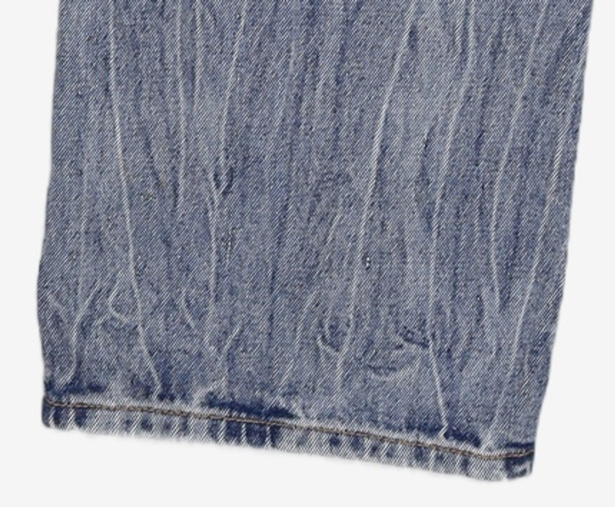 데케트(DECET) Mid Rise Wide Jeans DCPT027BlueCenter 30