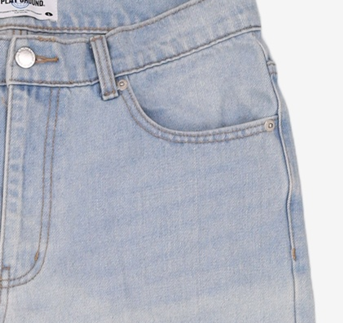 엠플레이그라운드(M PLAYGROUND) 청/데님 팬츠 L