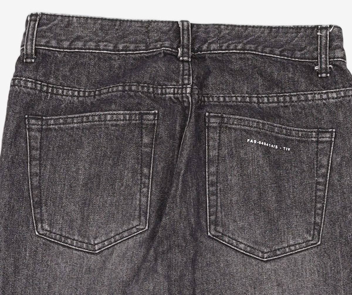 페이탈리즘(FATALISM) EVENT #0215 Melt black straight fit 46