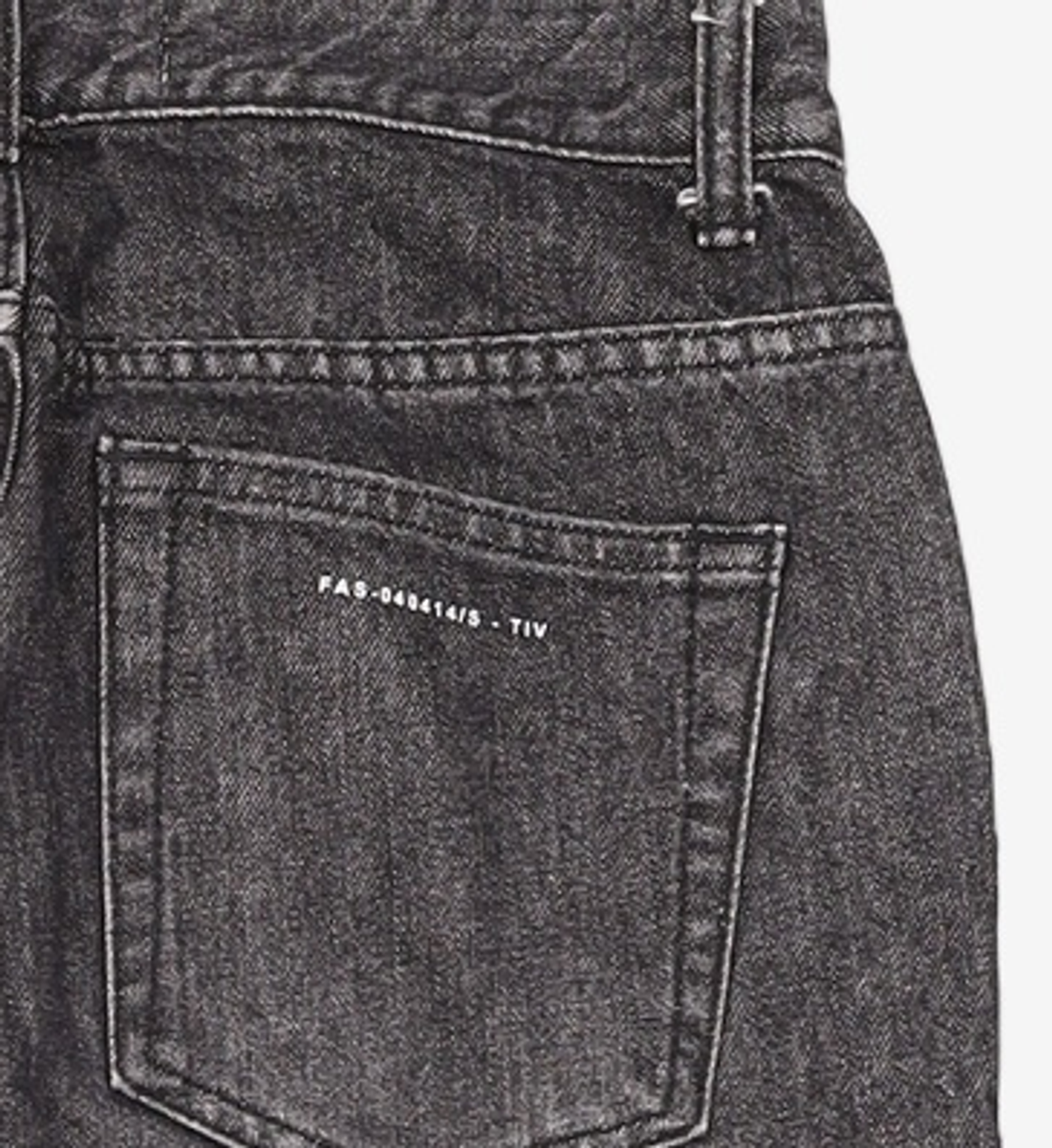 페이탈리즘(FATALISM) EVENT #0215 Melt black straight fit 46