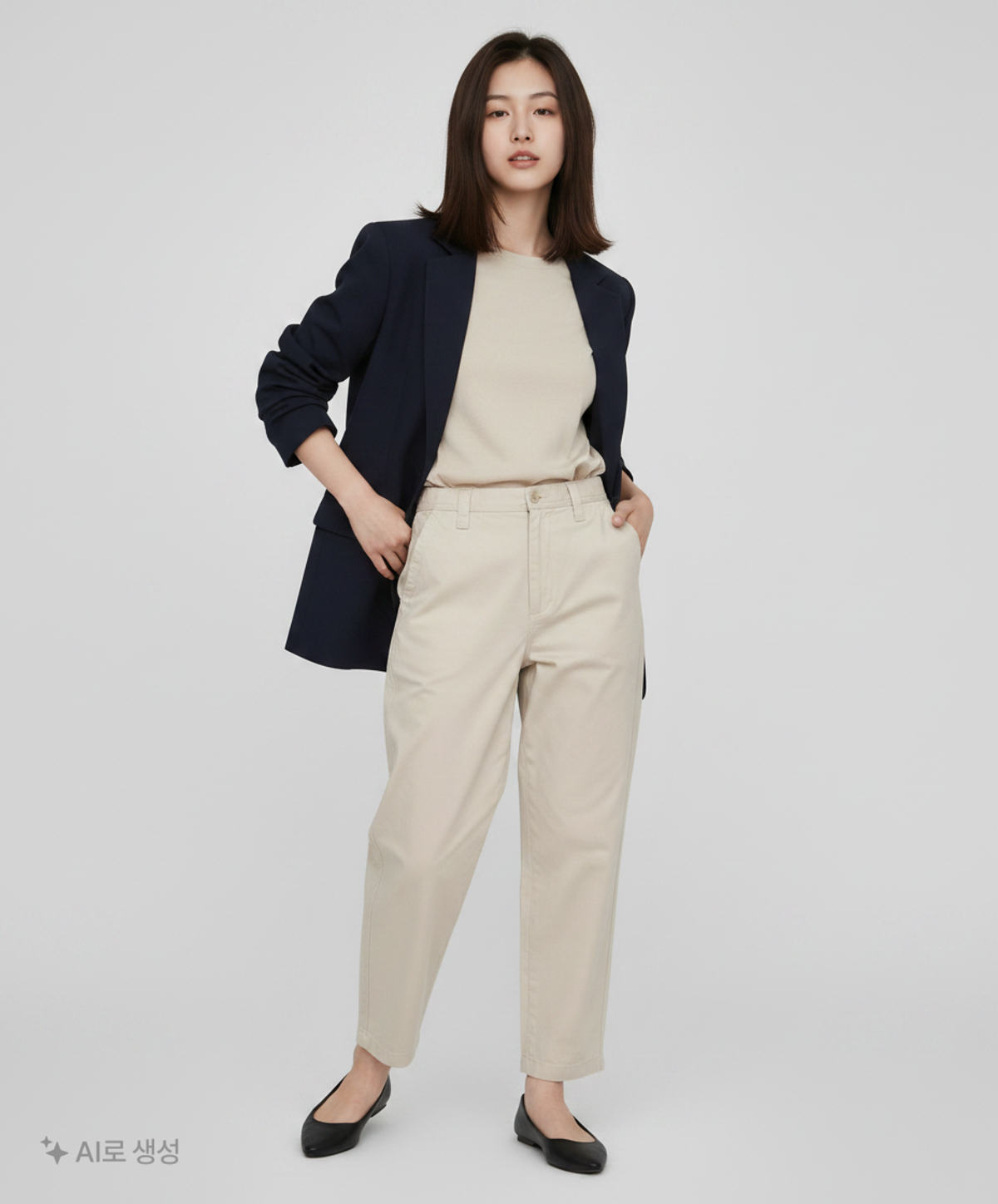 유니클로(UNIQLO) 코튼 팬츠 76