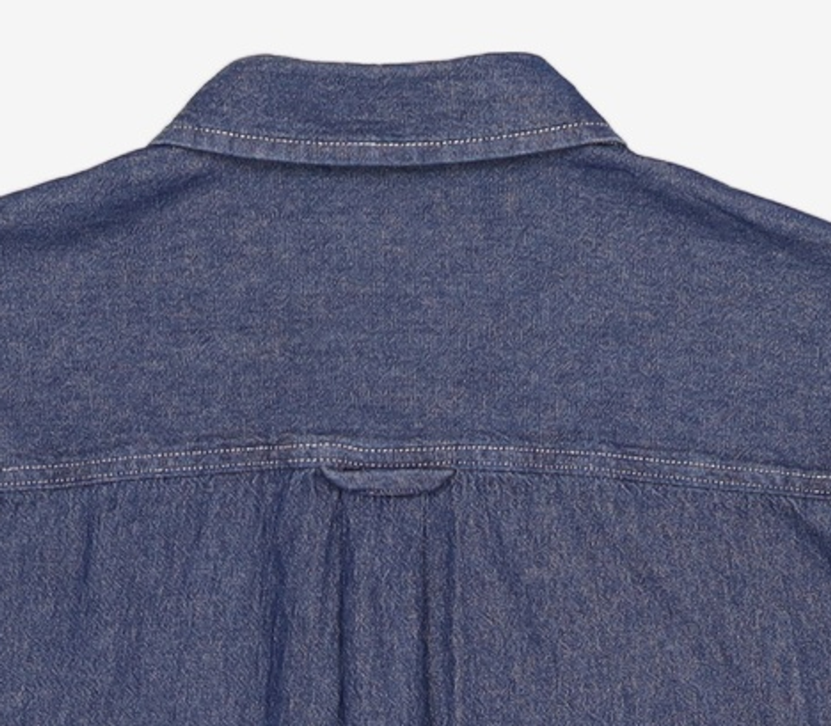 그루브라임(GROOVE RHYME) DECENT DENIM SHIRTS (DARK BLUE) [LRSFCSD763M] M