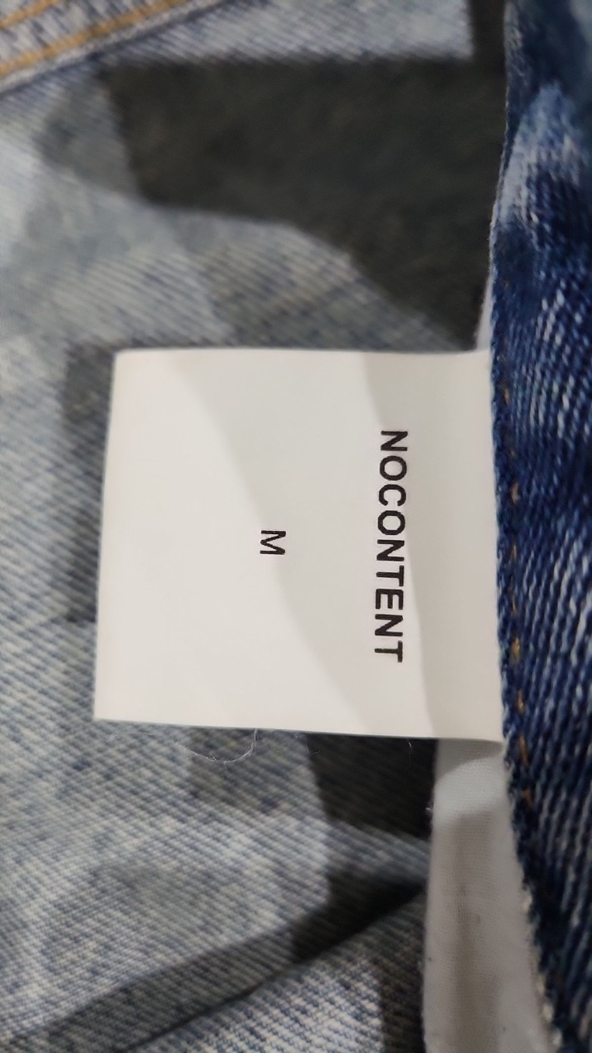 노컨텐츠(NOCONTENT) 청/데님 팬츠 M