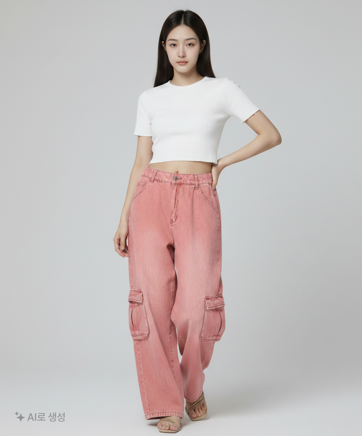 엑스톤즈(XTONZ) 청/데님 팬츠 S