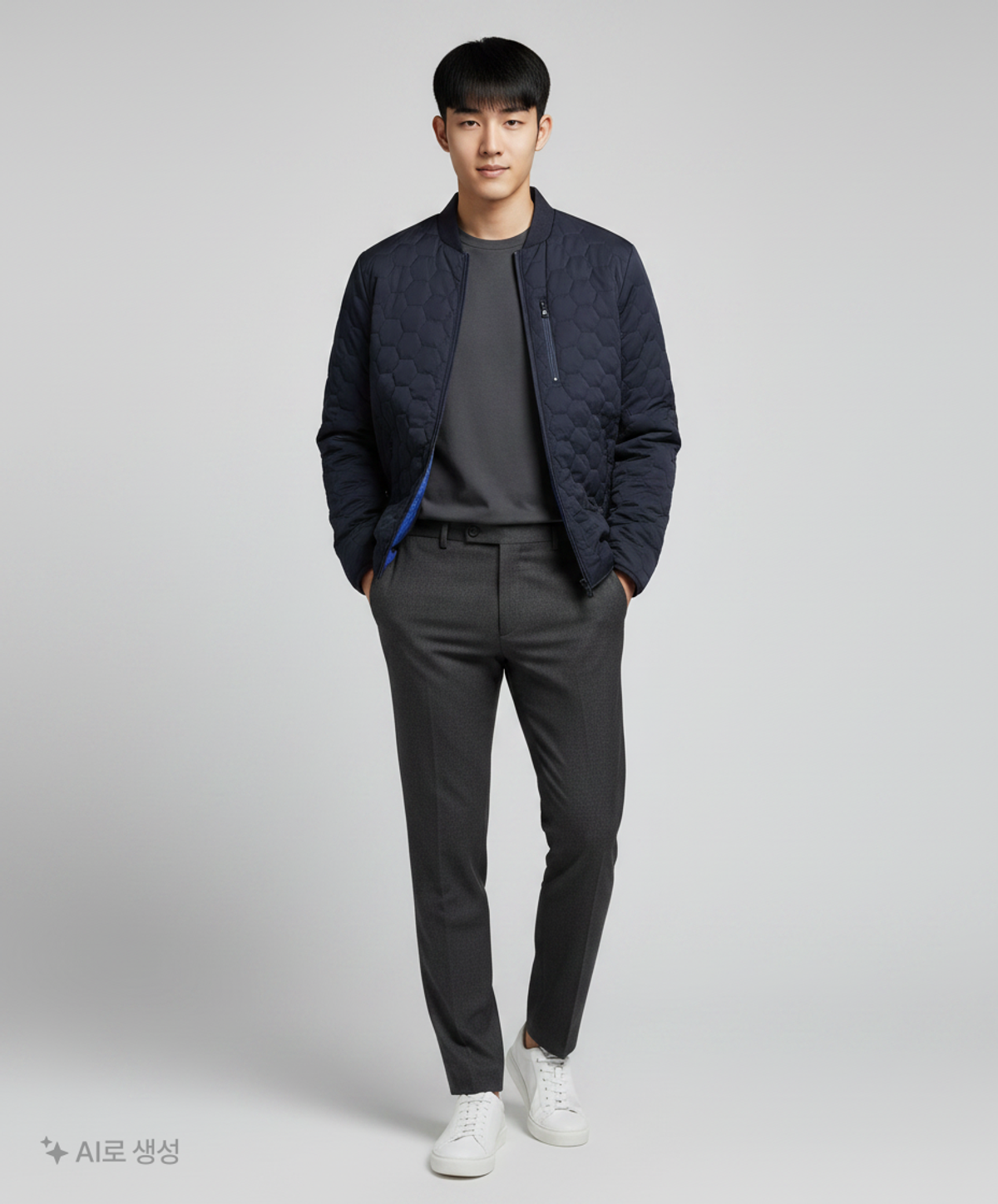 아르마니 익스체인지(ARMANI EXCHANGE) 나일론/코치 재킷 S
