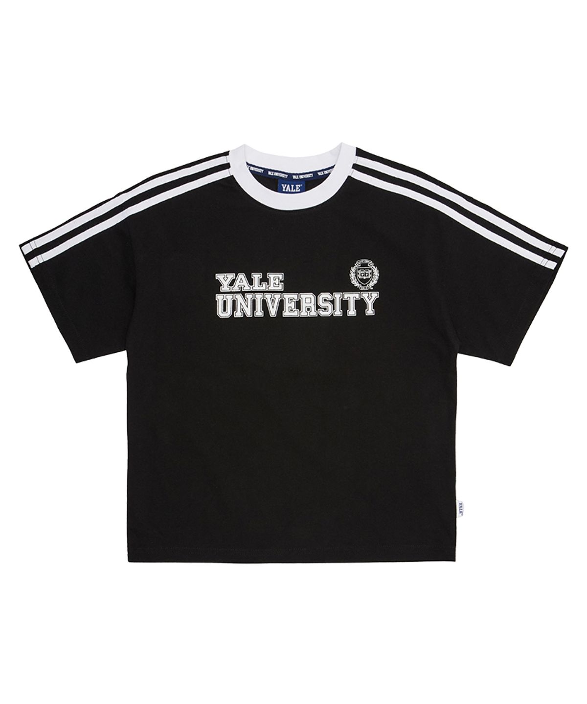 예일키즈(YALE KIDS) 예일 라인 포인트 반팔 티셔츠 A5M018