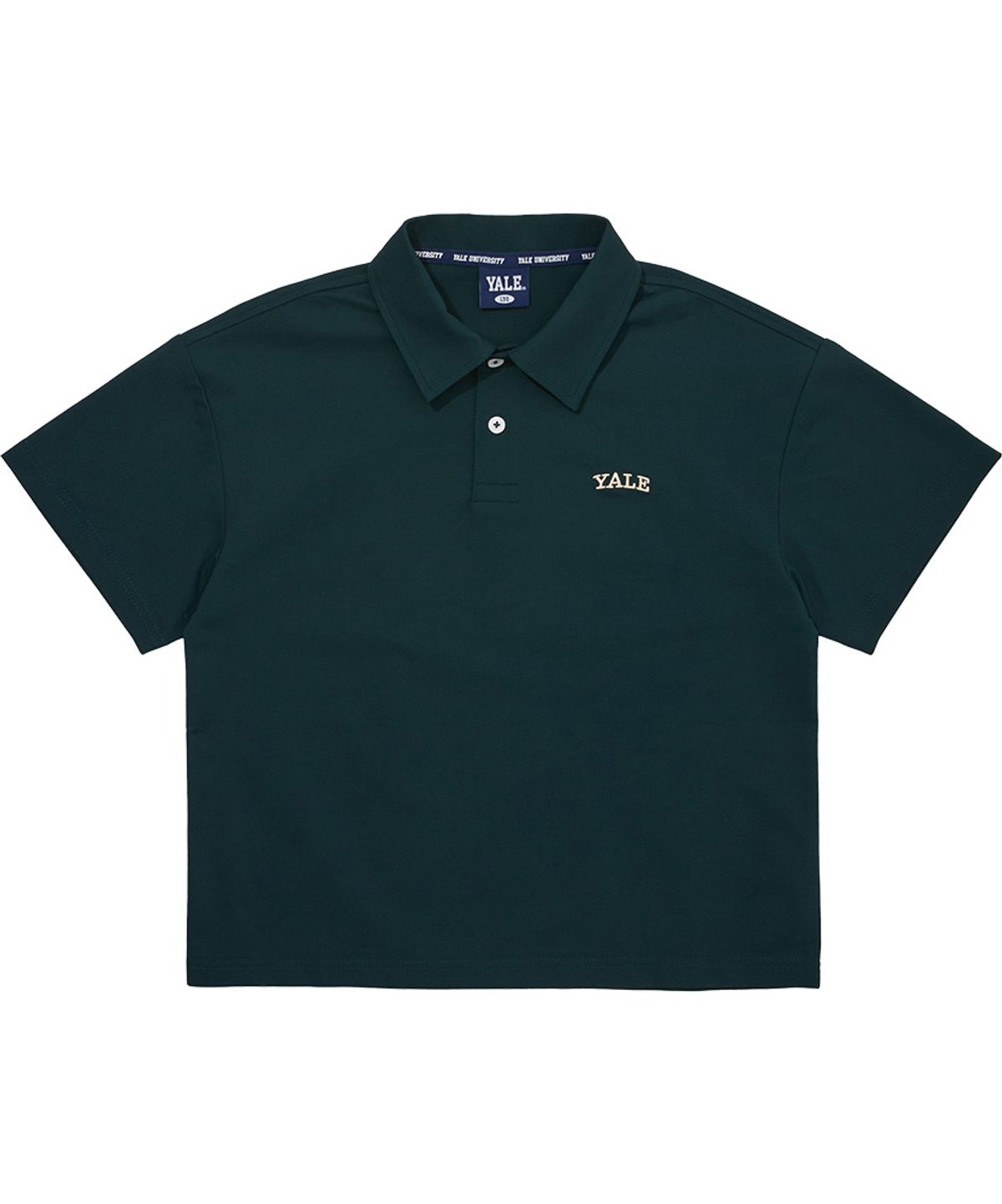예일키즈(YALE KIDS) PK 스몰로고 하프 셔츠 A5M037