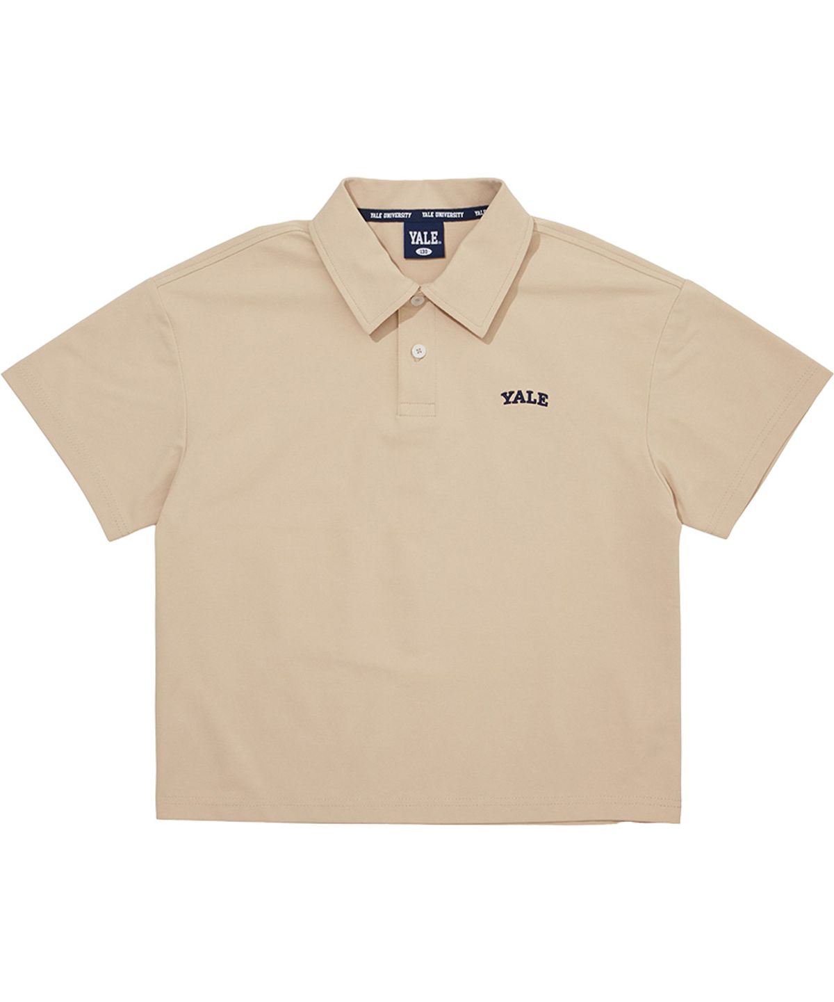 예일키즈(YALE KIDS) PK 스몰로고 하프 셔츠 A5M037