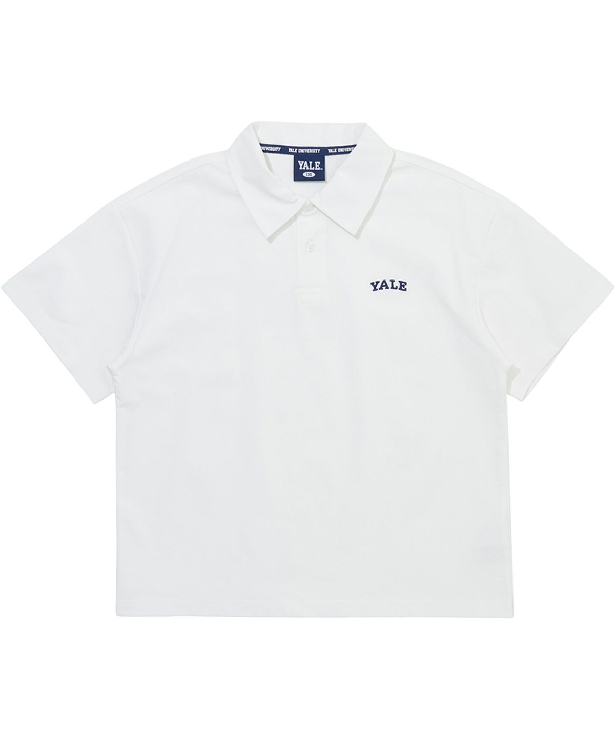 예일키즈(YALE KIDS) PK 스몰로고 하프 셔츠 A5M037