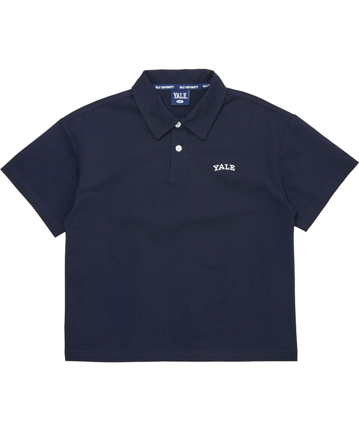 예일키즈(YALE KIDS) PK 스몰로고 하프 셔츠 A5M037