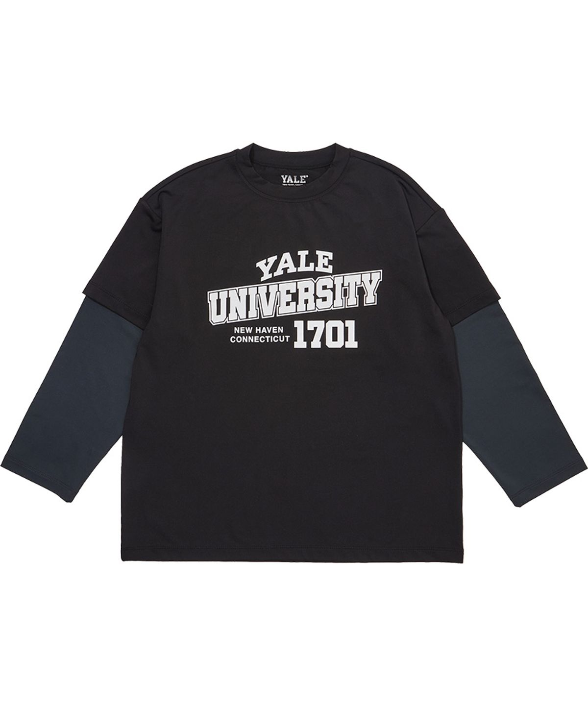 예일키즈(YALE KIDS) 솔리드 유니버시티 아쿠아 래쉬가드 티셔츠 A5M040