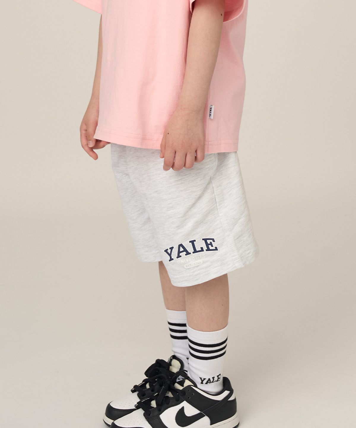 예일키즈(YALE KIDS) 기본 스웻 쇼츠 A5M020