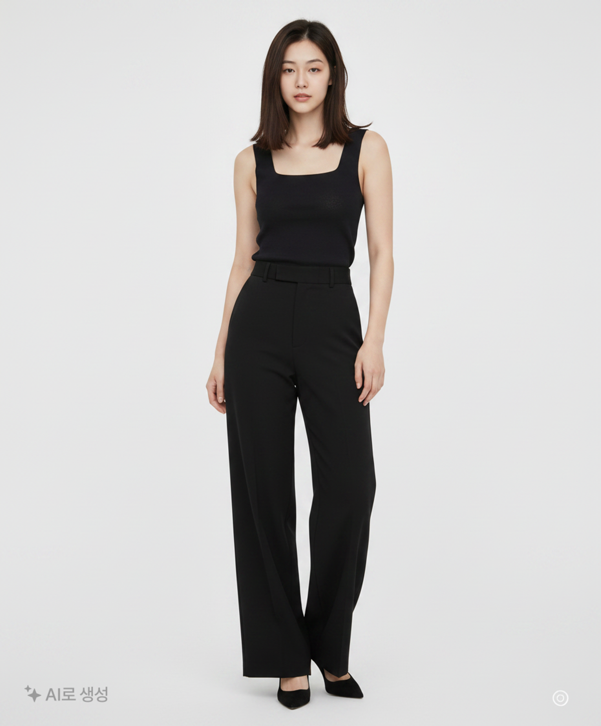 미쏘(MIXXO) 나시 니트 티셔츠 MIWKA978QT S