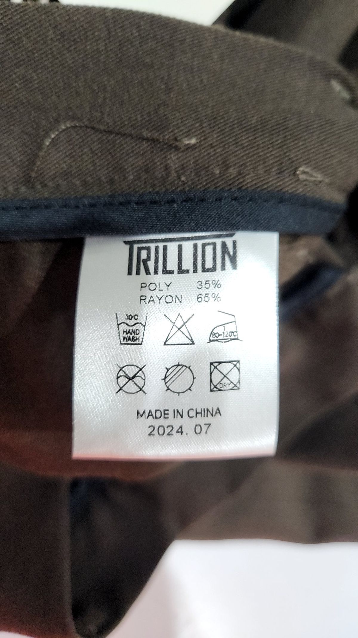 트릴리온(TRILLION) 슈트 팬츠/슬랙스 L