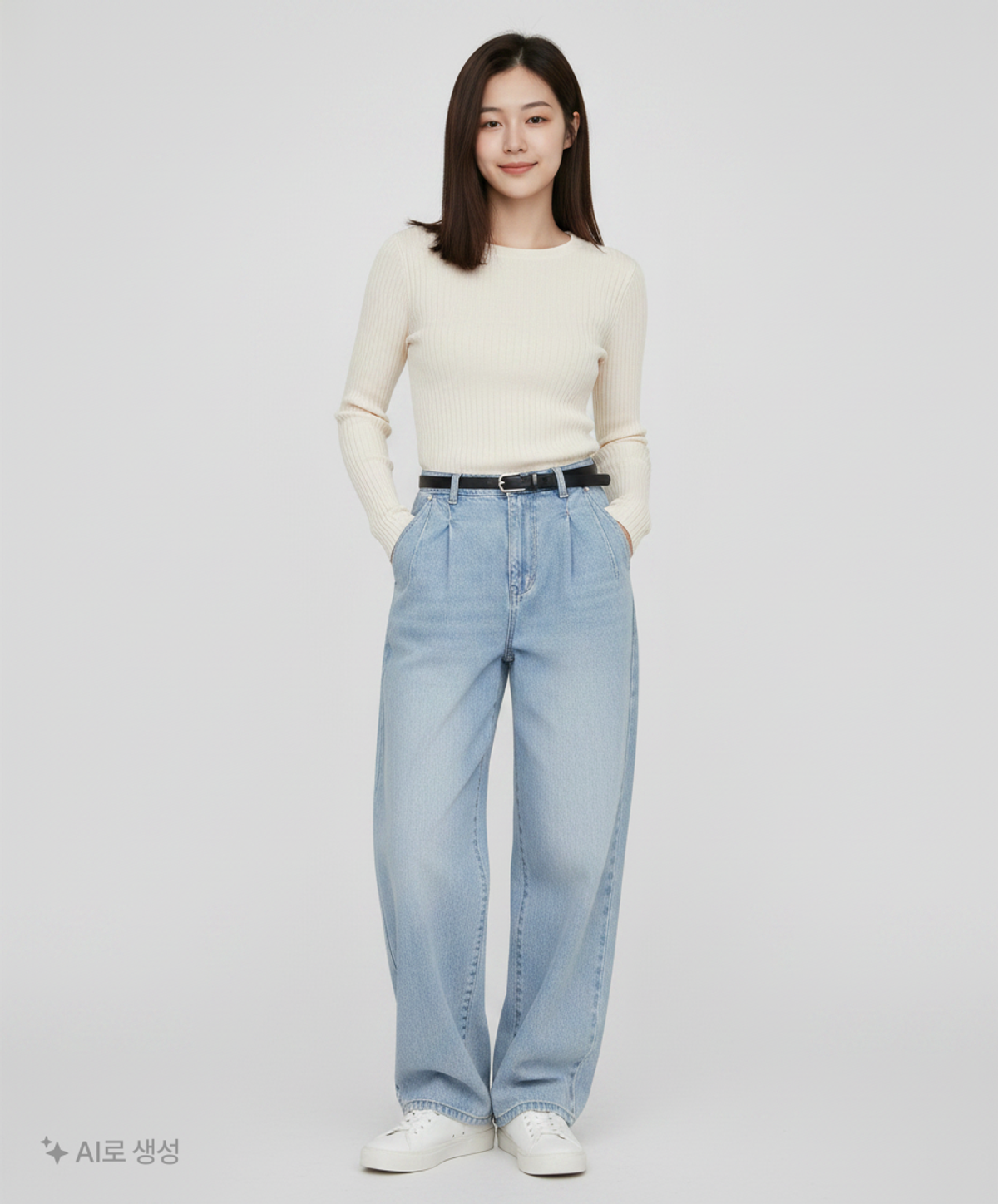 세터(SATUR) 청/데님 팬츠 L