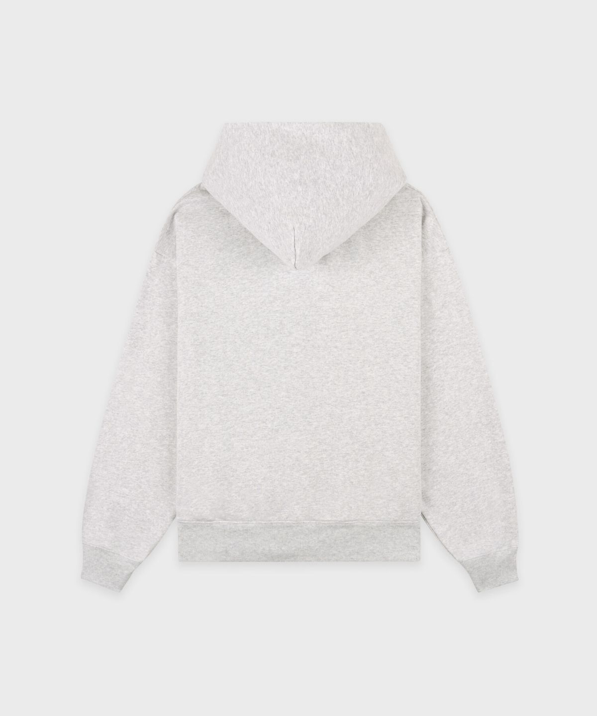 스포티앤리치(SPORTY&RICH) 세리프 로고 자수 집업 후드 남여공용 - 그레이 R265AUW010