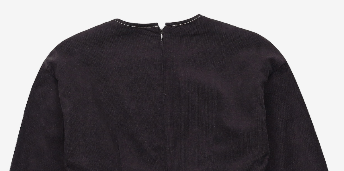 미쏘(MIXXO) 코듀로이 스티치 원피스_MIWOWDV19C S