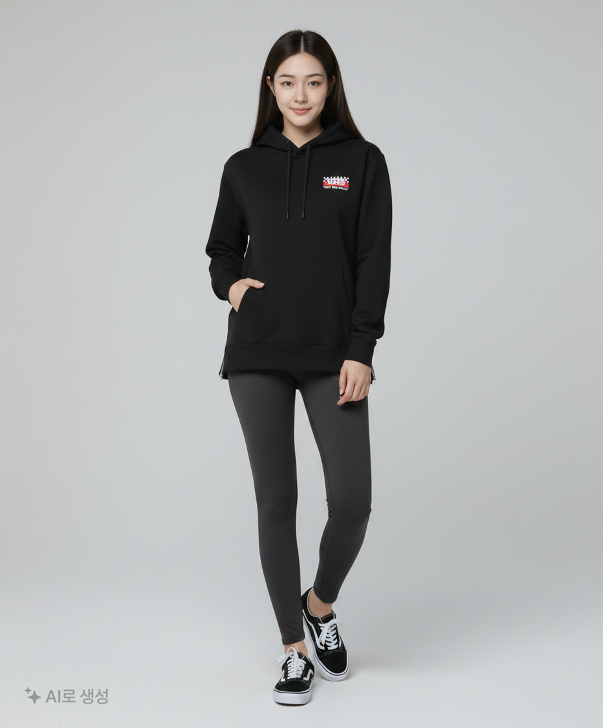 반스(VANS) 후드 티셔츠 L