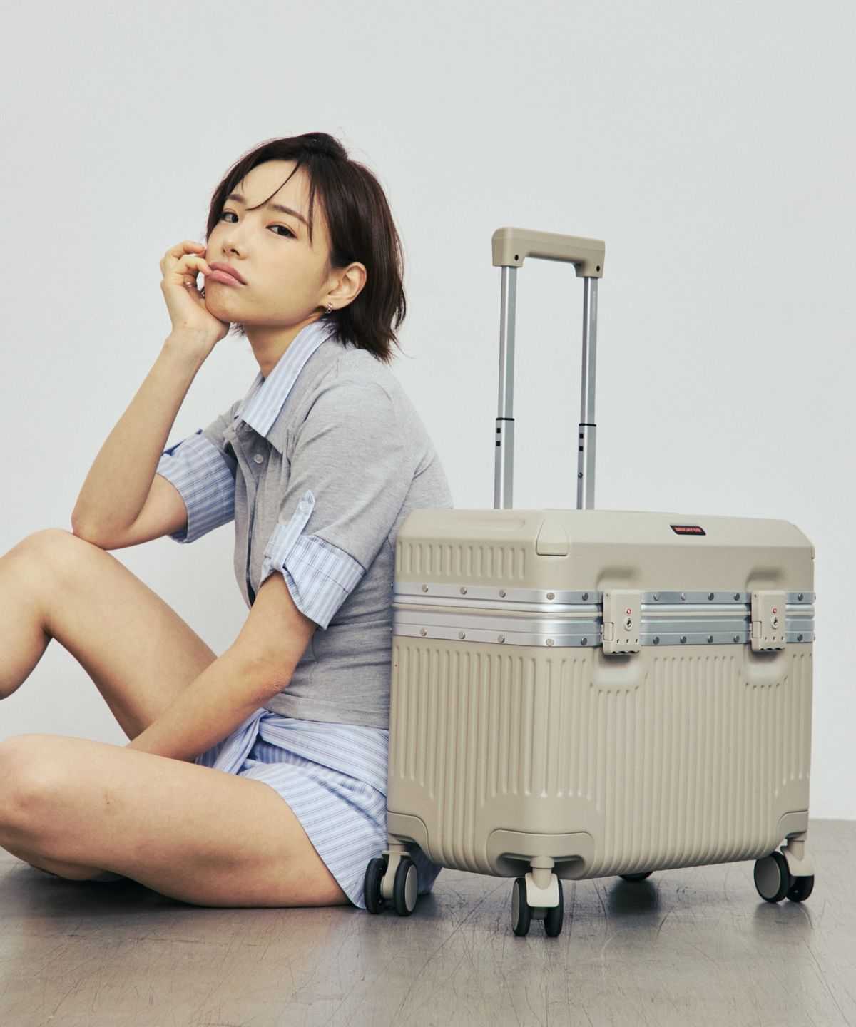 브라이튼 캐리어(BRIGHTON) 웰턴 베이지 에디션 16 20 26 30 알루미늄 캐리어