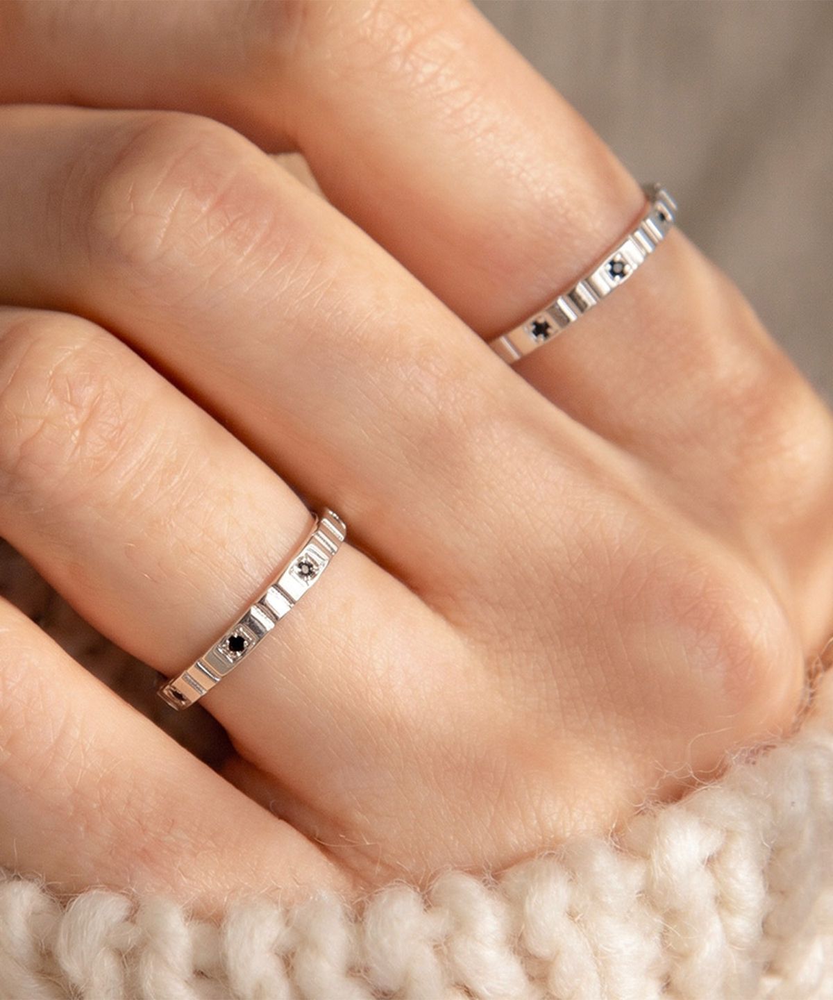 엘렌쥬얼리(HELENE JEWELRY) 실버 925 Silver 레갈로 커플 링 은 반지