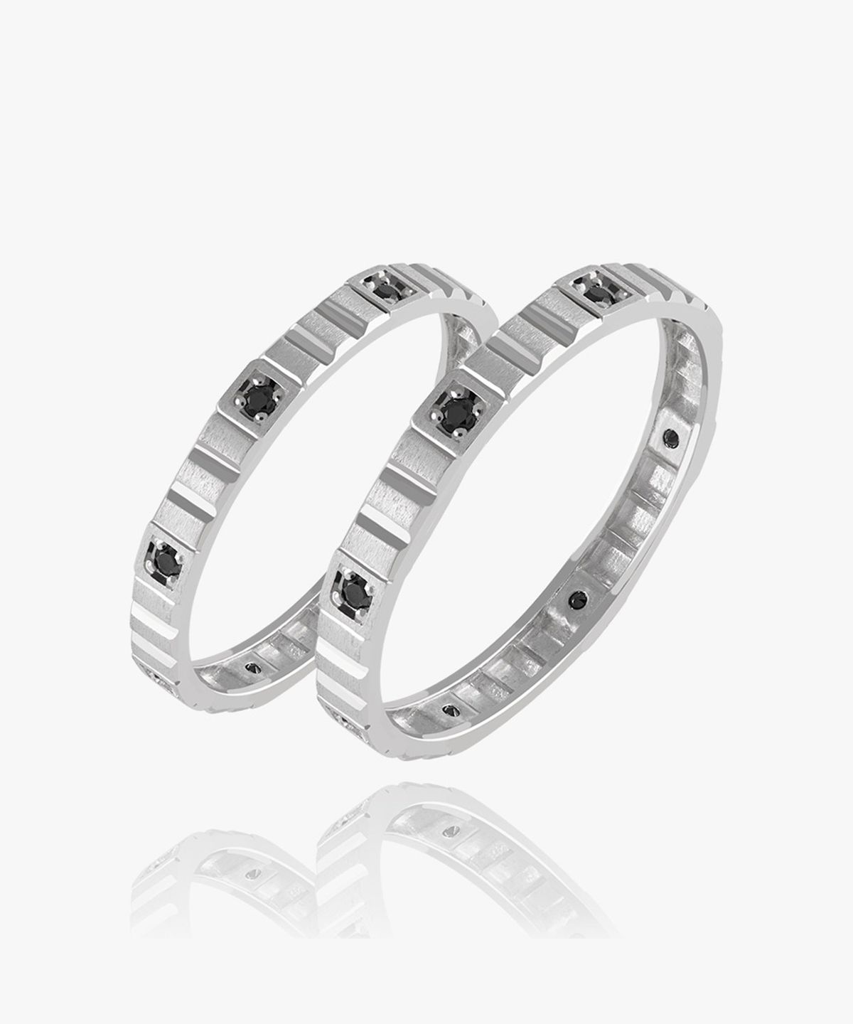 엘렌쥬얼리(HELENE JEWELRY) 실버 925 Silver 레갈로 커플 링 은 반지