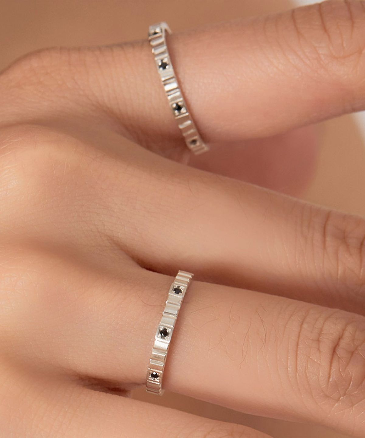 엘렌쥬얼리(HELENE JEWELRY) 실버 925 Silver 레갈로 커플 링 은 반지