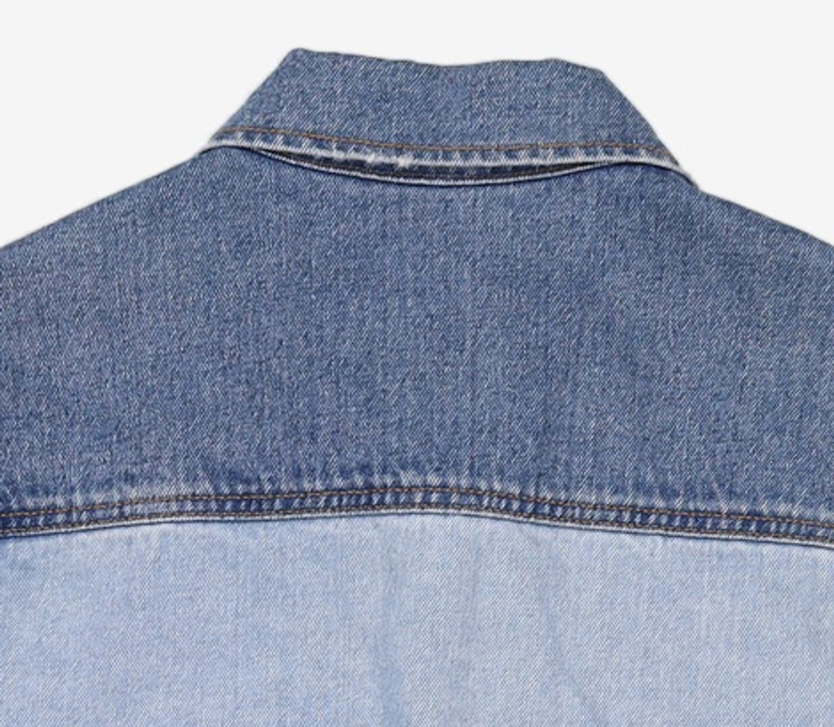 커스텀멜로우(CUSTOMELLOW) patch denim trucker _CWUAS21281BUX 105