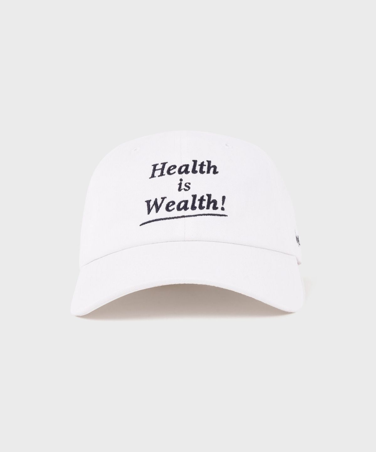 스포티앤리치(SPORTY&RICH) Health is Wealth 캡 - 화이트 R265AOH009