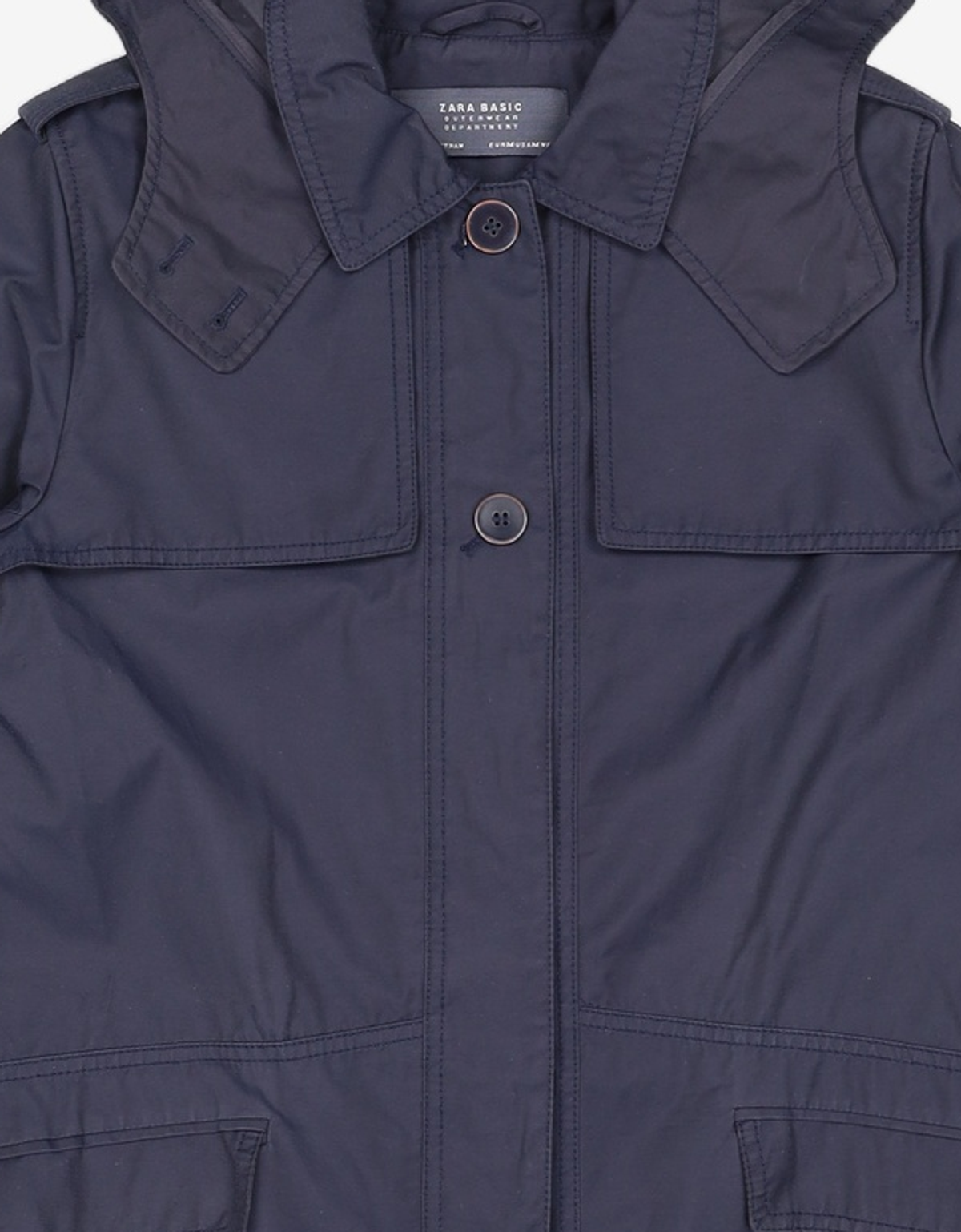 자라 베이직(ZARA BASIC) 사파리/헌팅 재킷 M