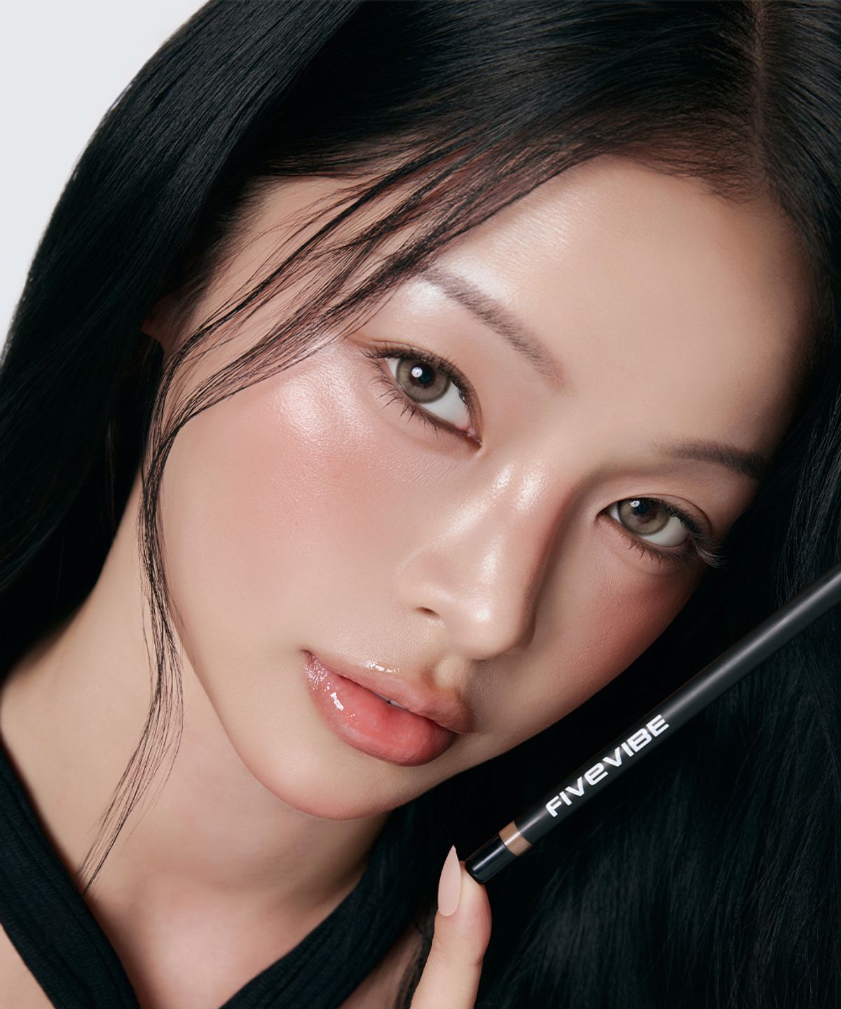파이브바이브(FIVEVIBE) 소프트 하드 메이크업 펜슬 #내추럴 브라운 (1color)