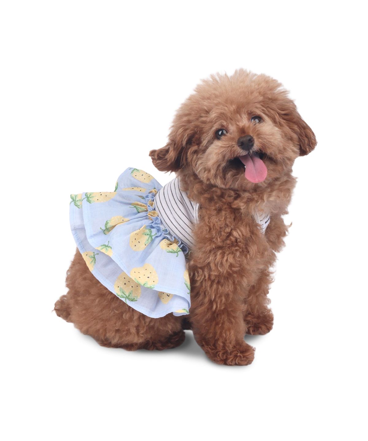 몽슈슈(MONCHOUCHOU) Berry Bloom Cami Dress Yellow Berry