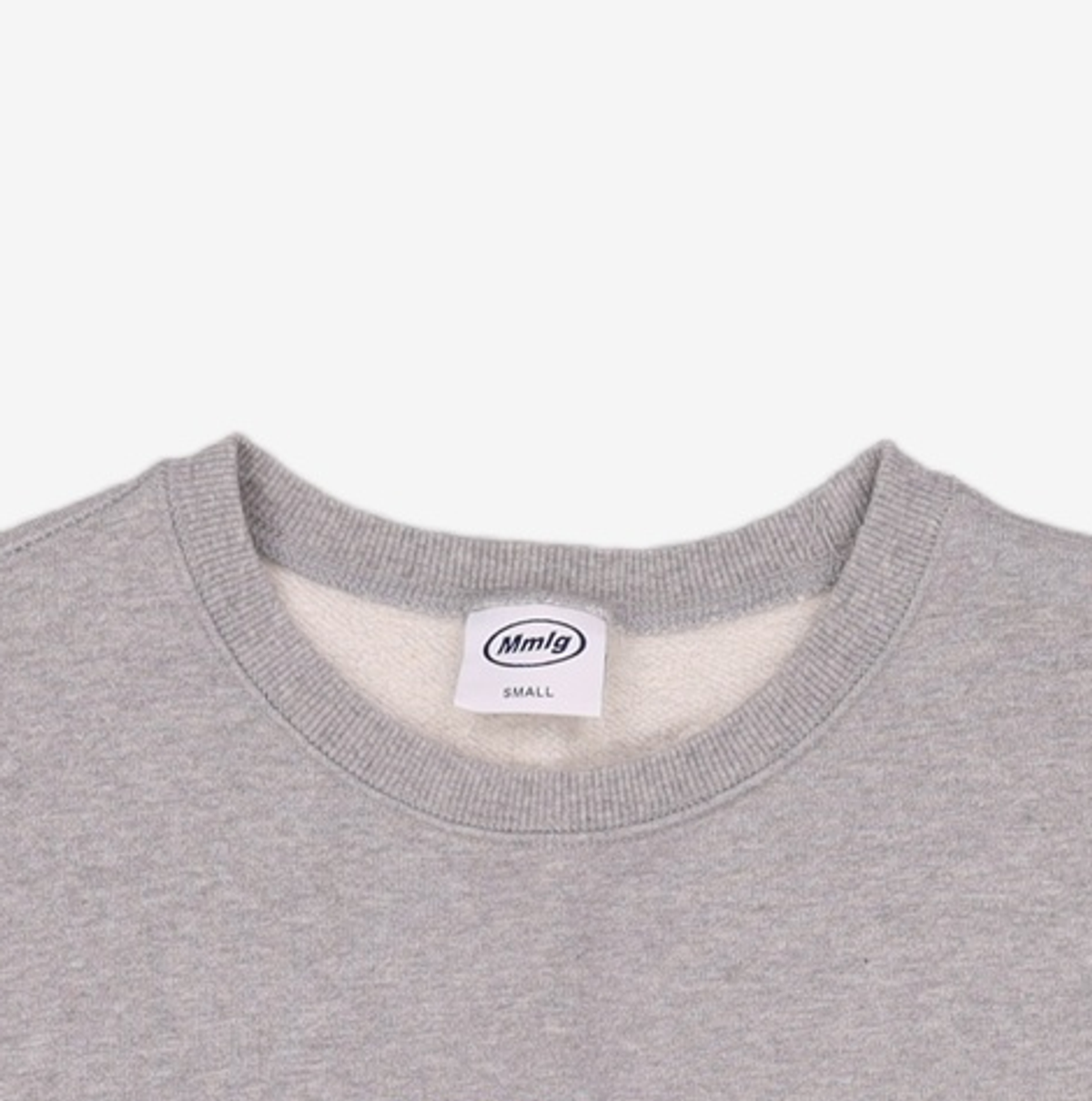 엠엠엘지(MMLG) [Mmlg] MERMANENT EMB. SWEAT (GREY) S