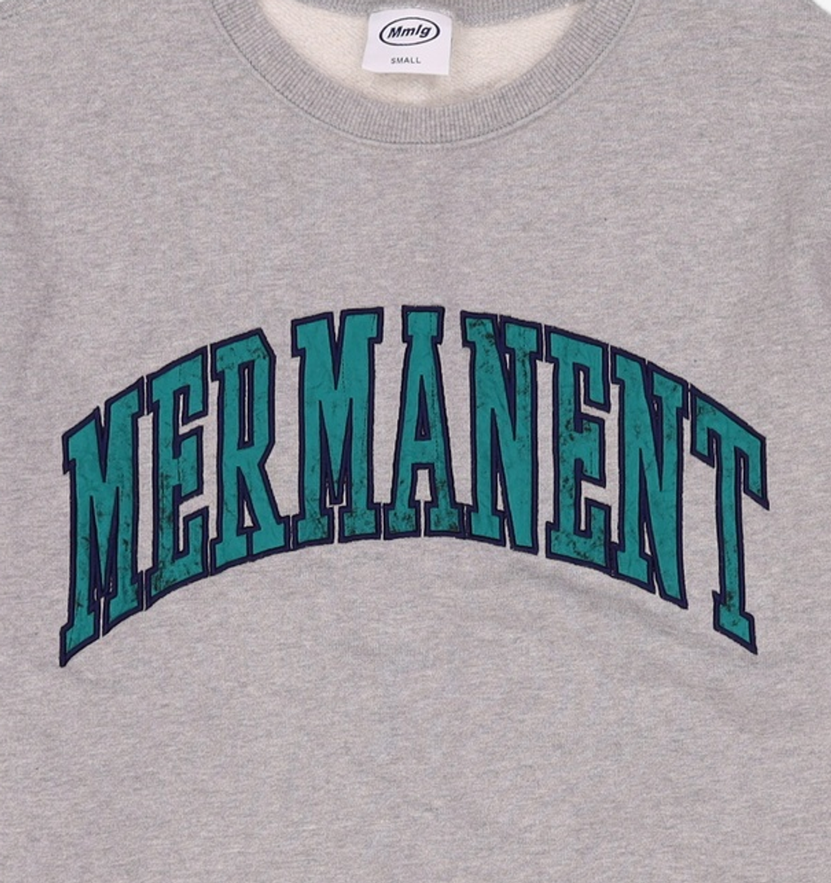 엠엠엘지(MMLG) [Mmlg] MERMANENT EMB. SWEAT (GREY) S
