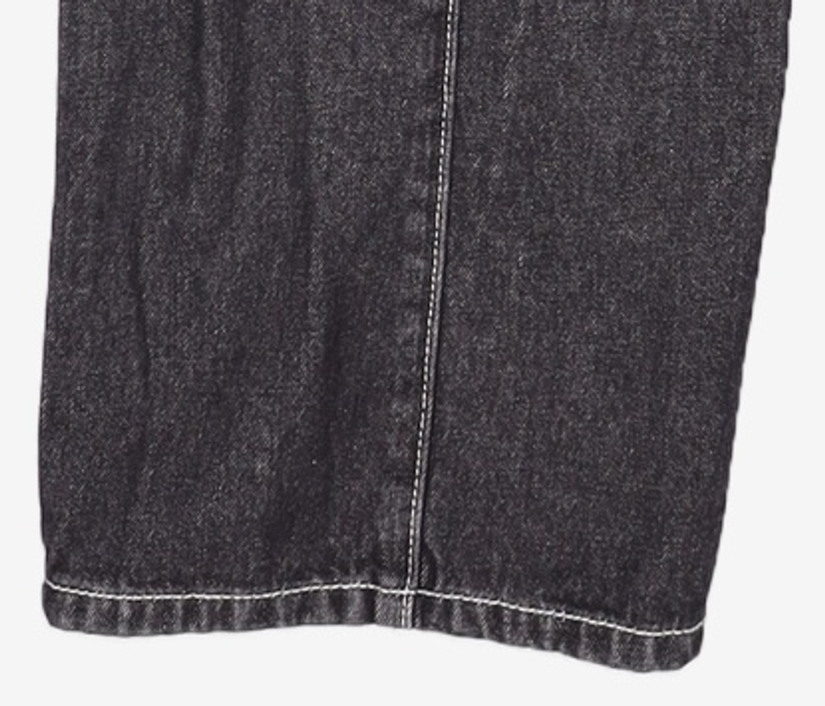 데케트(DECET) Center Incision Wide Jeans DCPT028Black 28