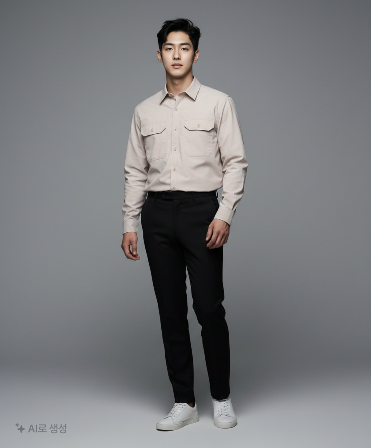 노드 아카이브(NODE ARCHIVE) 캐주얼 셔츠 1