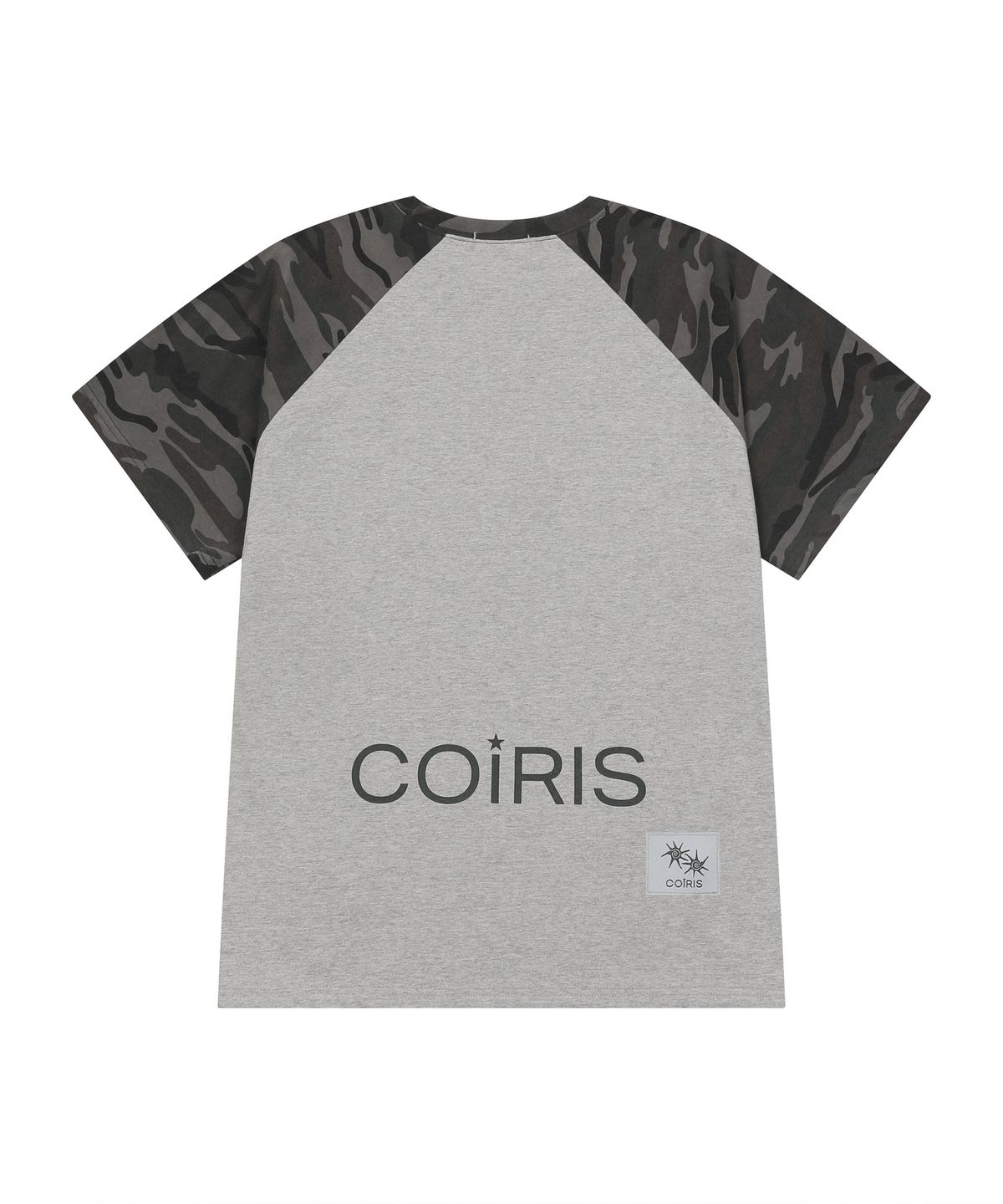 코이리스(COIRIS) 페이온 나그랑 카모 배색 반팔 티 남녀공용