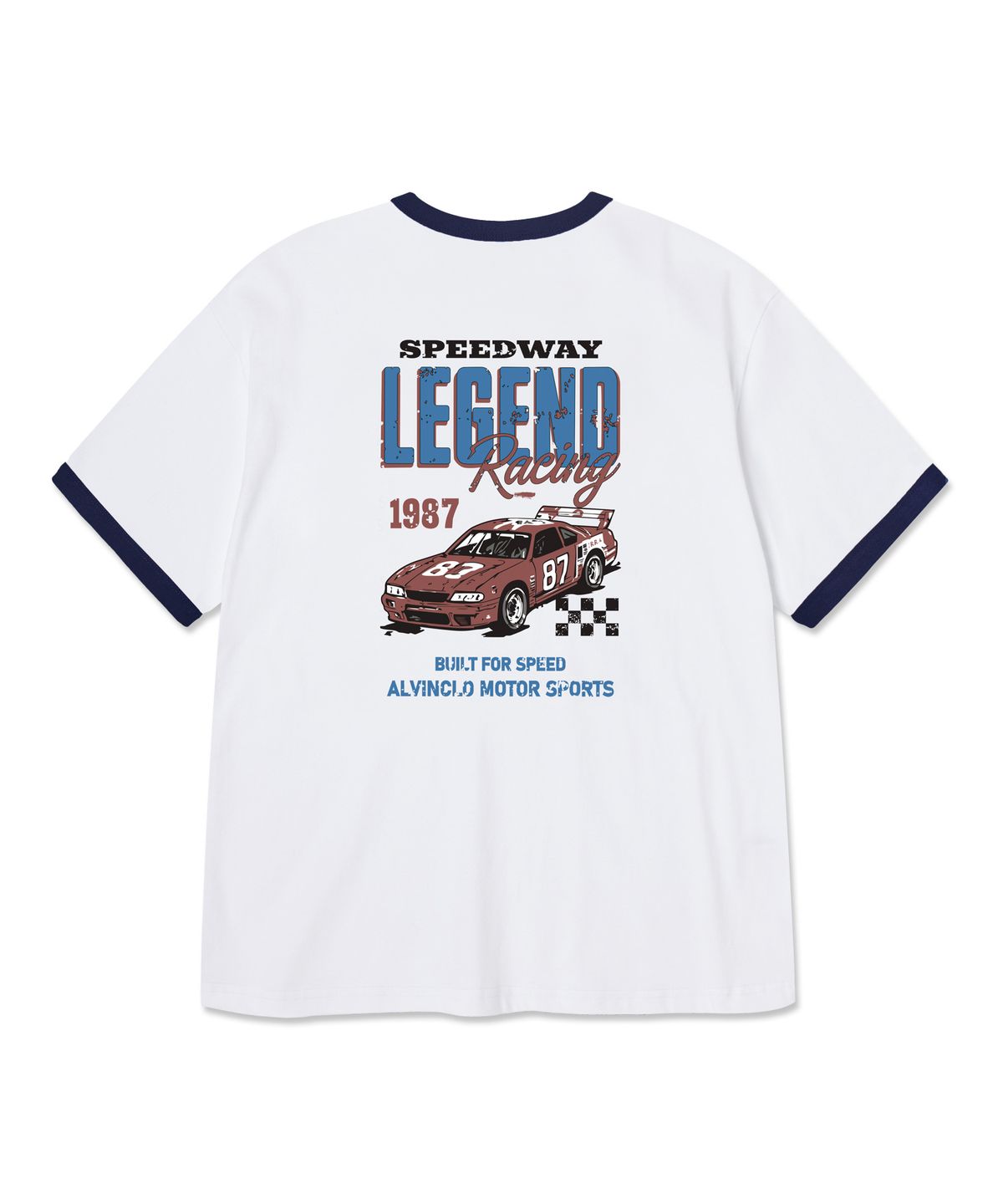 앨빈클로(ALVINCLO) SPEEDWAY 반팔티 AST3678 (4COLOR)