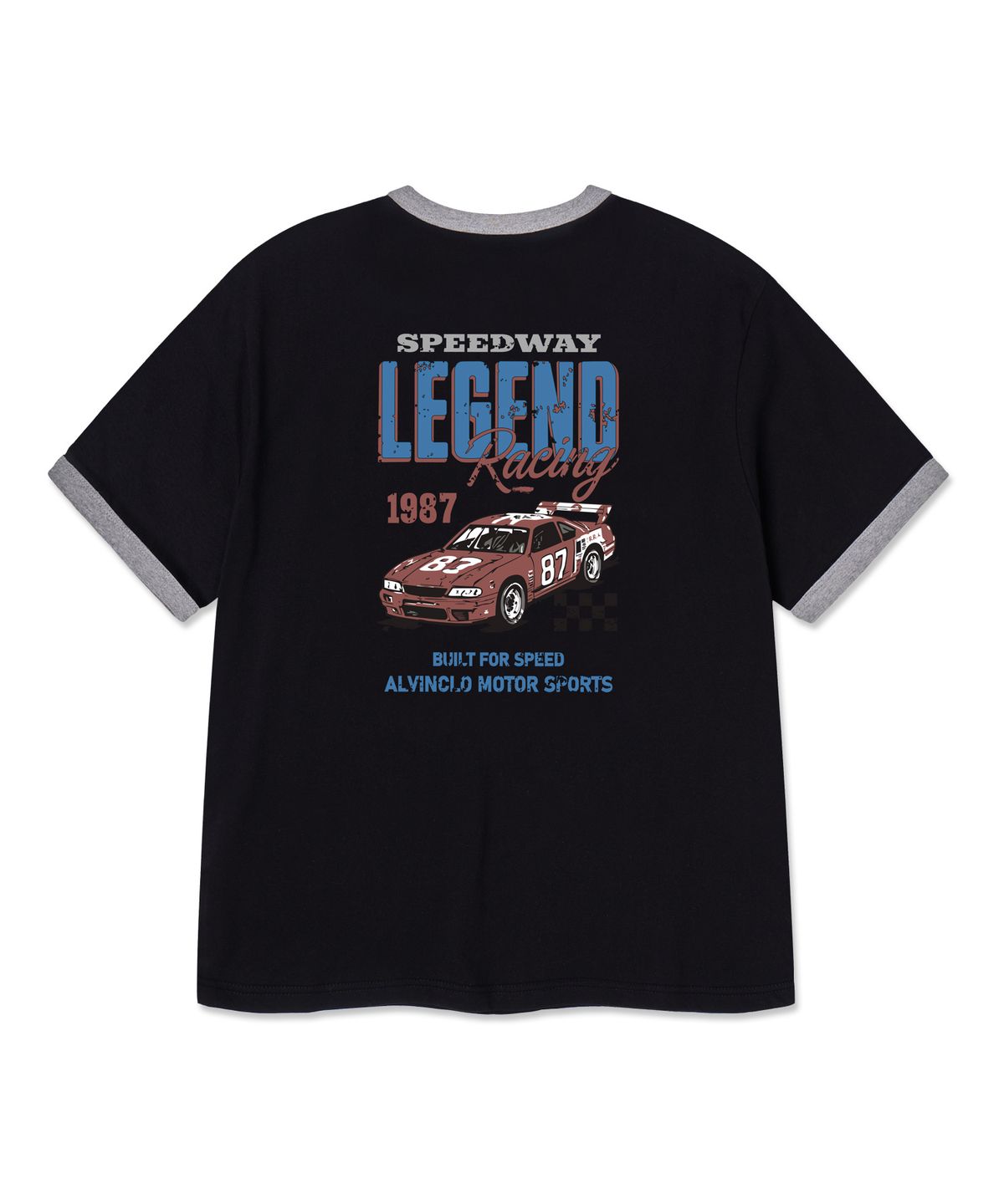 앨빈클로(ALVINCLO) SPEEDWAY 반팔티 AST3678 (4COLOR)