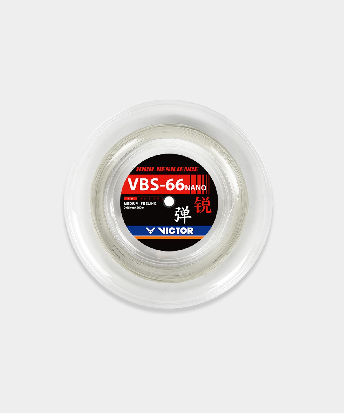 빅터(VICTOR) 배드민턴 스트링 66_VBS-66N RL (NANO/롤타입)