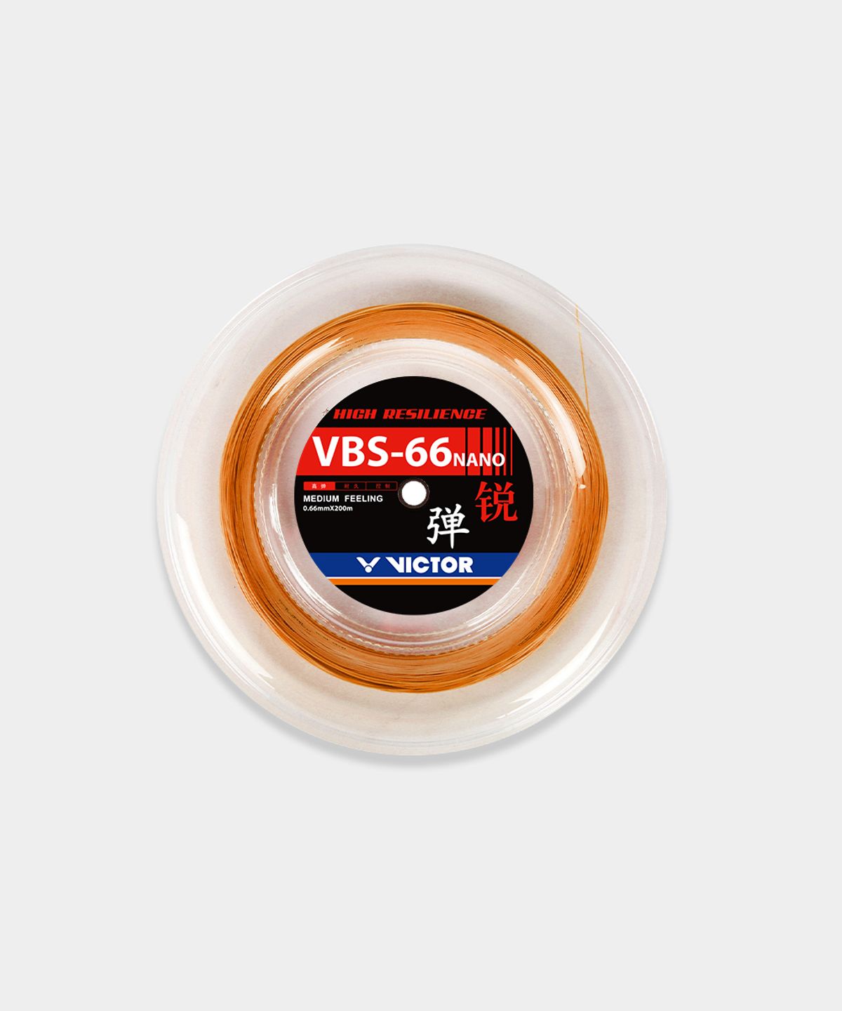 빅터(VICTOR) 배드민턴 스트링 66_VBS-66N RL (NANO/롤타입)