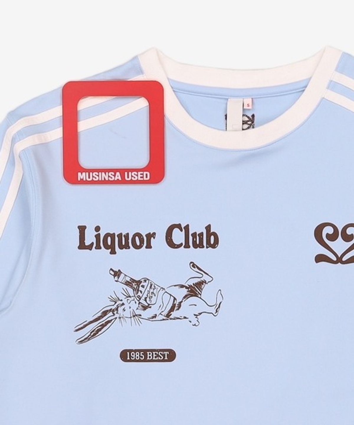 기준(KIJUN) Football Long-Sleeve Shirt Light Blue S